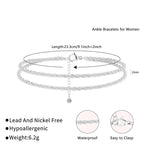 Dainty Layered Anklet