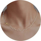 Crown Cross Necklace