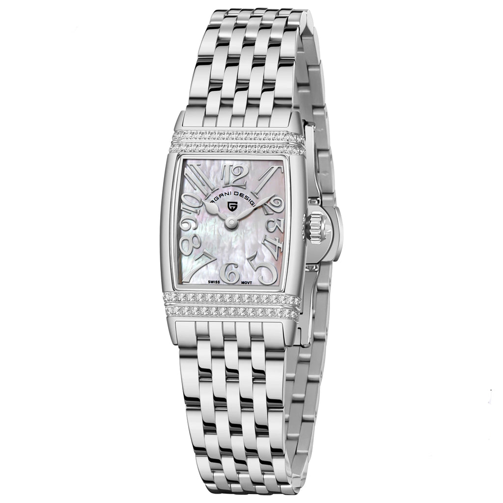 PAGANI DESIGN PD1737 Women's Quartz Watch – Sapphire & Stainless Steel