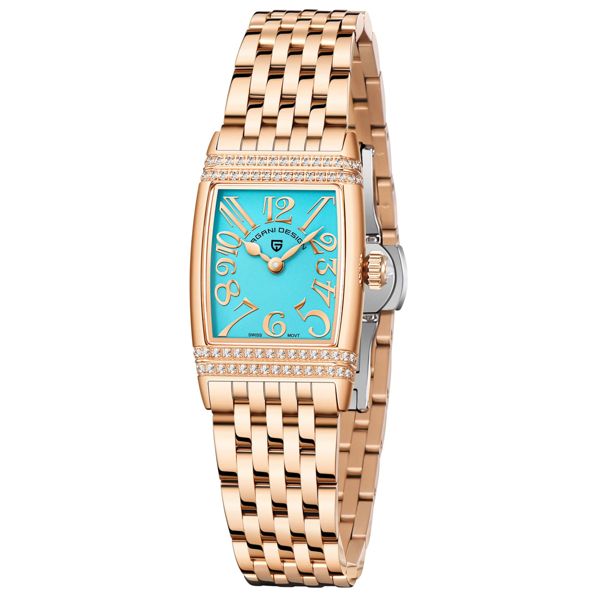 PAGANI DESIGN PD1737 Women's Quartz Watch – Sapphire & Stainless Steel