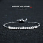 925 Sterling Silver Tennis Bracelet – Elegant Crystal Sparkle