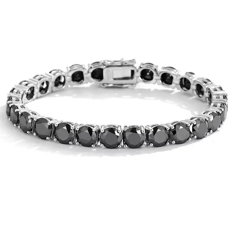 D VVS1 Moissanite Tennis Bracelet – 925 Sterling Silver, 4MM