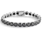 D VVS1 Moissanite Tennis Bracelet – 925 Sterling Silver, 4MM