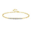 D VVS1 Moissanite Tennis Bracelet – 925 Sterling Silver, GRA Certified