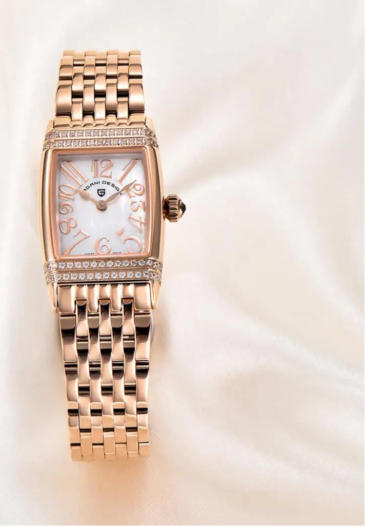 PAGANI DESIGN PD1737 Women's Quartz Watch – Sapphire & Stainless Steel