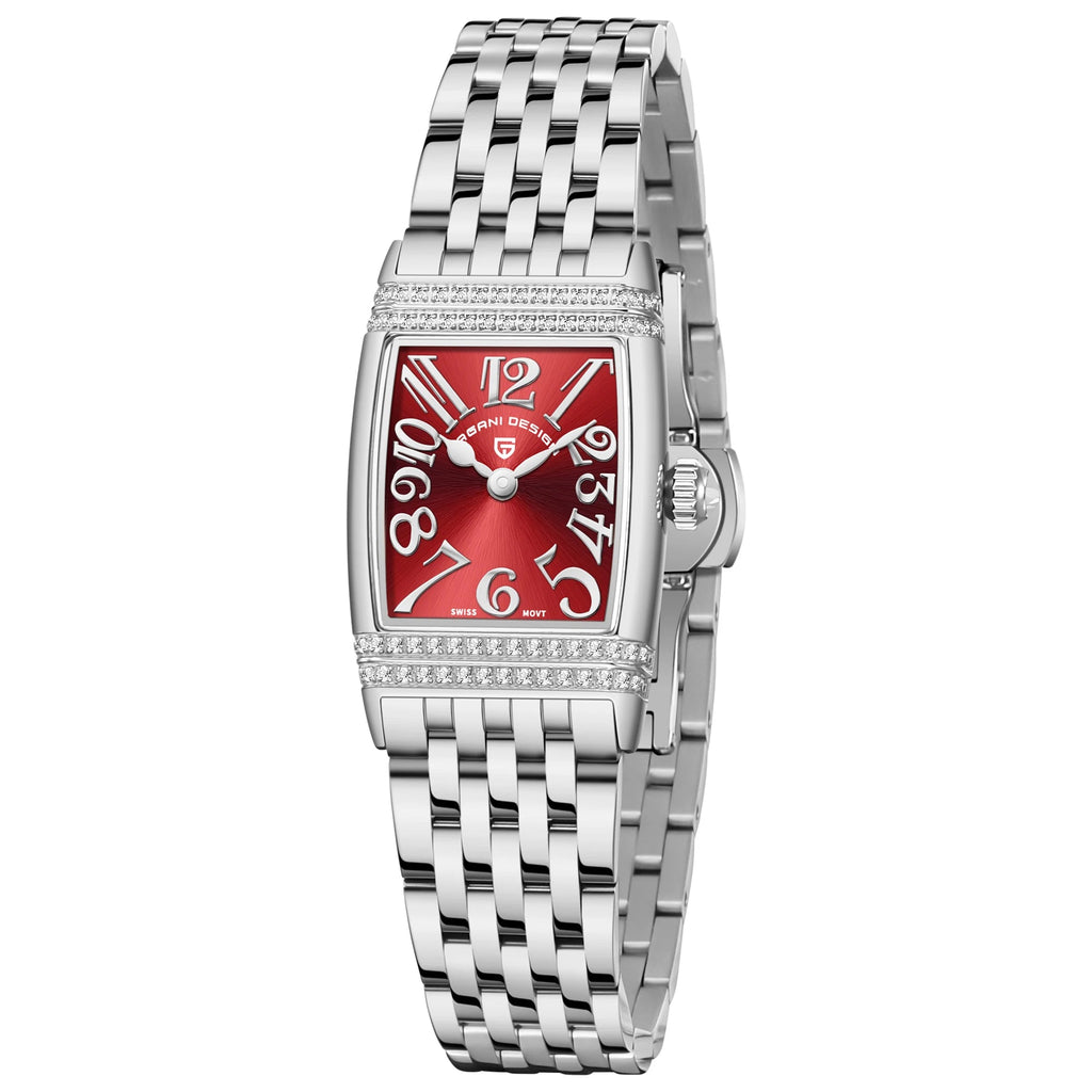 PAGANI DESIGN PD1737 Women's Quartz Watch – Sapphire & Stainless Steel