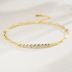 D VVS1 Moissanite Tennis Bracelet – 925 Sterling Silver, GRA Certified
