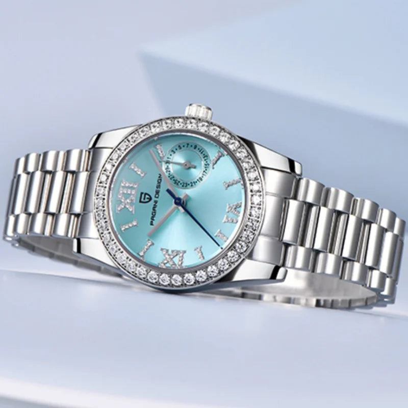PAGANI DESIGN 32MM Women's Quartz Watch – Sapphire & Waterproof