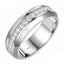 Men's 925 Sterling Silver Wedding Ring – AAAAA CZ Band