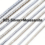 Moissanite Tennis Bracelet – S925 Sterling Silver, GRA Certified