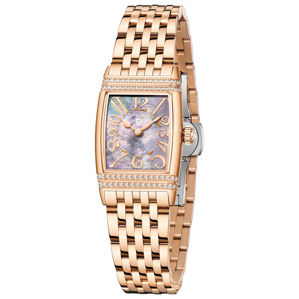 PAGANI DESIGN PD1737 Women's Quartz Watch – Sapphire & Stainless Steel