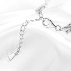Moissanite Chain Bracelet – S925 Sterling Silver, Luxury Sparkle