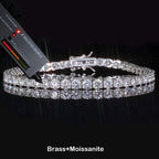 ESKEEM Moissanite Tennis Bracelet – Iced Out Hip-Hop Style