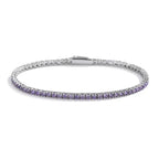 D VVS1 Moissanite Tennis Bracelet – 925 Sterling Silver, 4MM