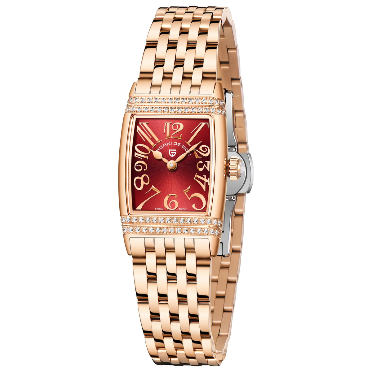 PAGANI DESIGN PD1737 Women's Quartz Watch – Sapphire & Stainless Steel