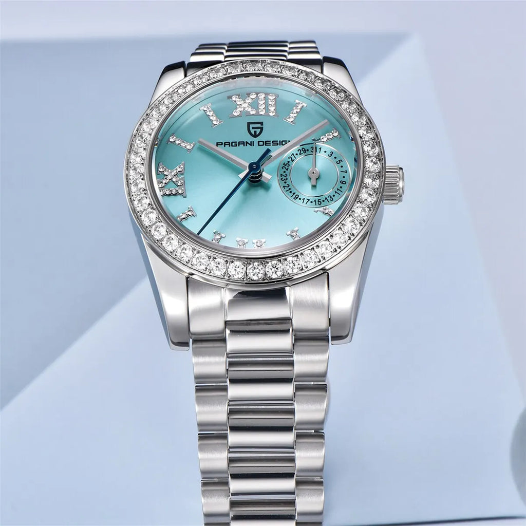 PAGANI DESIGN 32MM Women's Quartz Watch – Sapphire & Waterproof