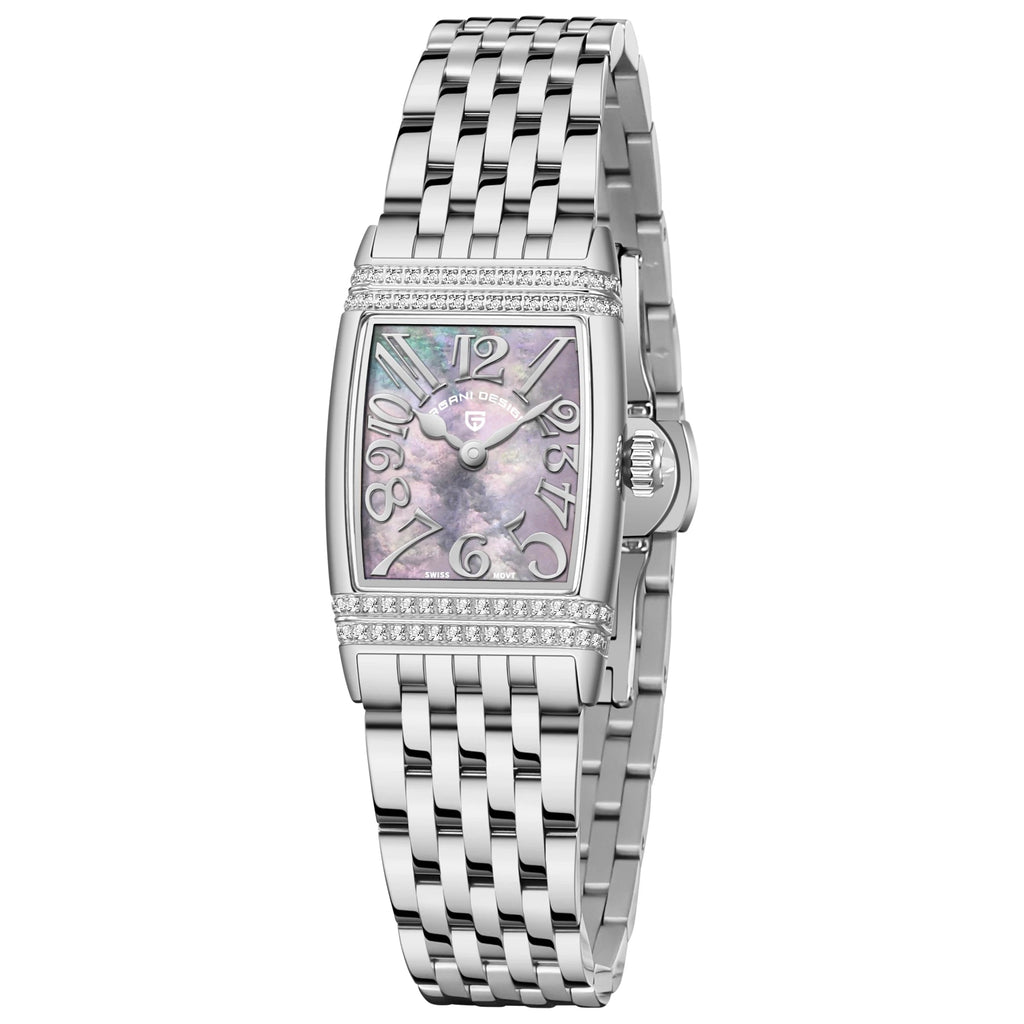 PAGANI DESIGN PD1737 Women's Quartz Watch – Sapphire & Stainless Steel