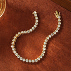 D VVS1 Moissanite Tennis Bracelet – 14K Gold Filled