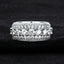 8.46CTTW Moissanite Iced-Out Ring – 925 Sterling Silver
