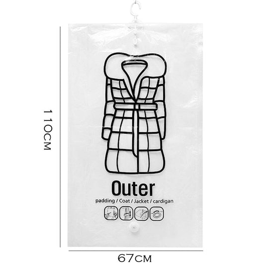 Magic Vacuum Closet Organizer