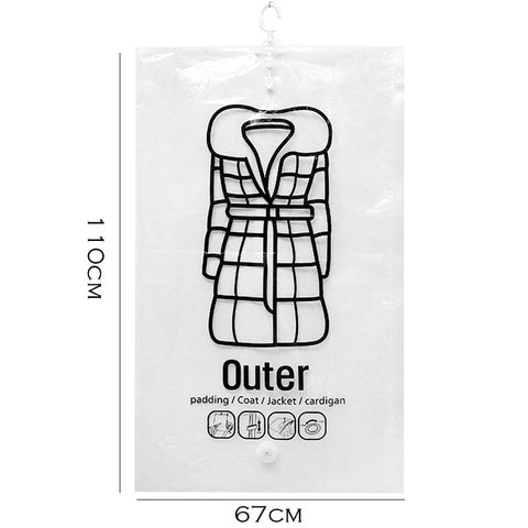 Magic Vacuum Closet Organizer