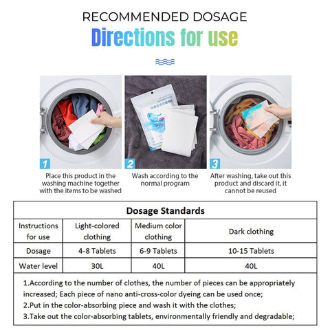 Color Catcher Laundry Papers