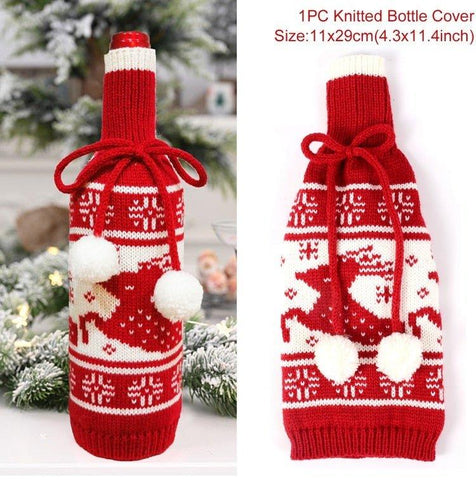 Christmas Bottle Cover