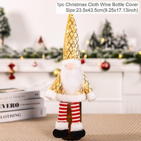 Christmas Bottle Cover