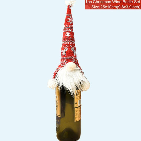 Christmas Bottle Cover