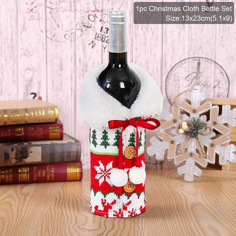 Christmas Bottle Cover