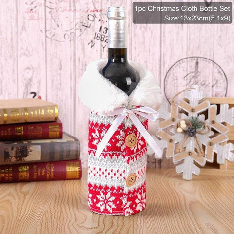 Christmas Bottle Cover