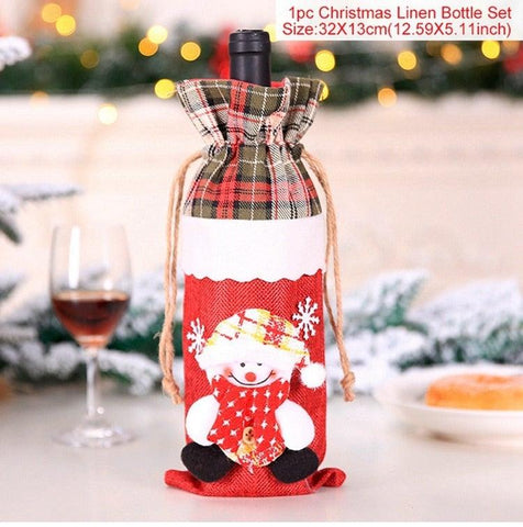 Christmas Bottle Cover