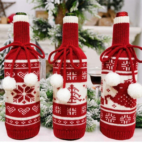 Christmas Bottle Cover