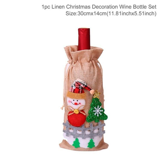 Christmas Bottle Cover
