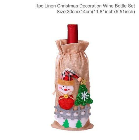 Christmas Bottle Cover