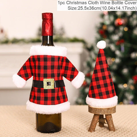Christmas Bottle Cover