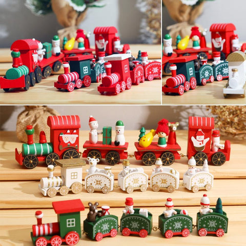 Holiday Train Ornaments
