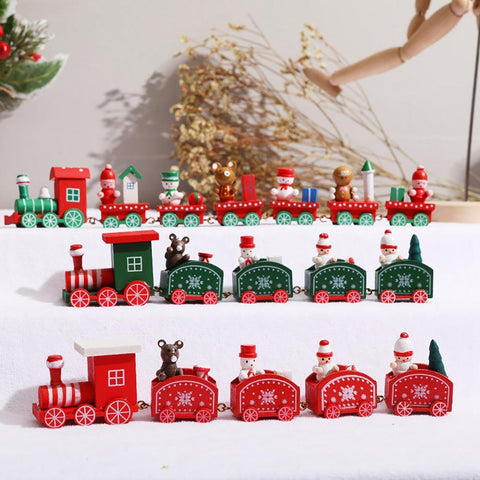 Holiday Train Ornaments
