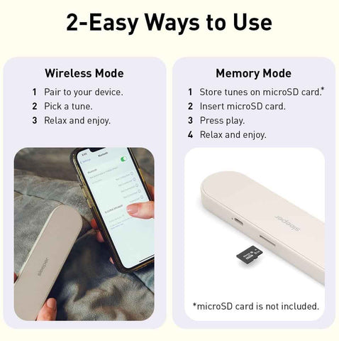 DreamWave -Smart Bone Conduction Sleeping Speaker