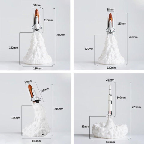 Space Shuttle Lamp