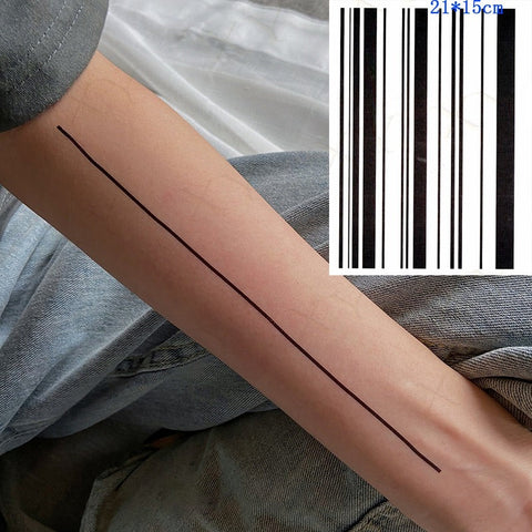 Streak Line Body Art